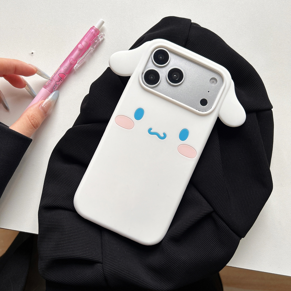 Phone Cases Drop Proof - 3D Stereoscopic Cute Cartoon Sanrio Cinnamoroll