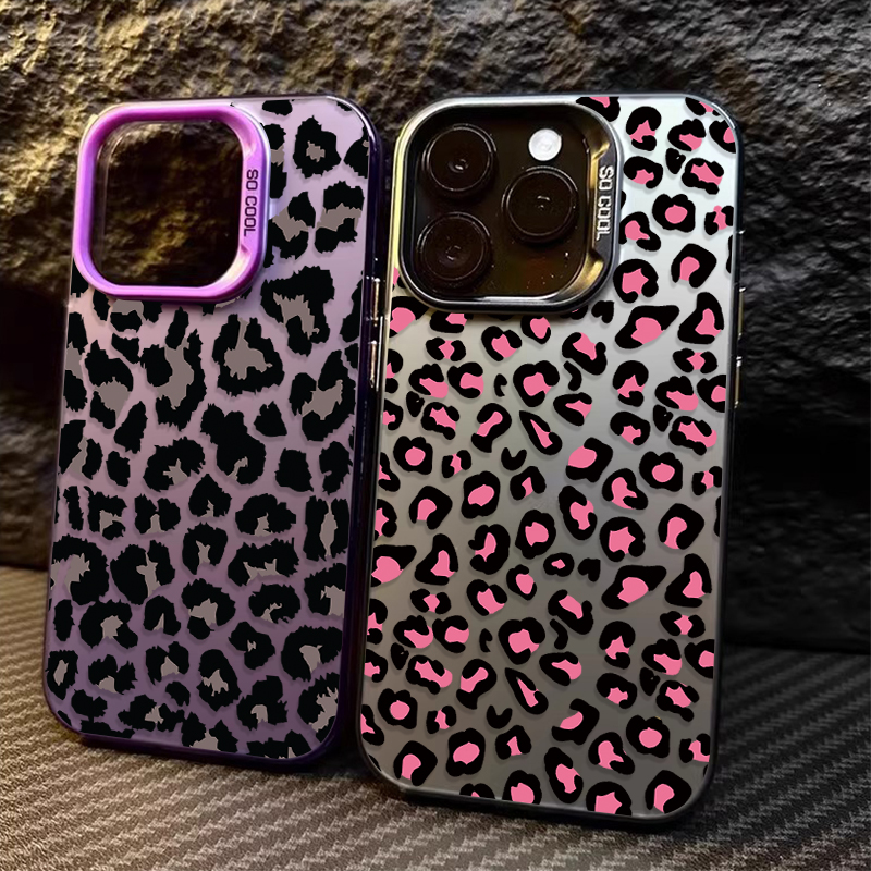 Phone Cases Protective - Fashion Aesthetic Leopard Print Phone Case