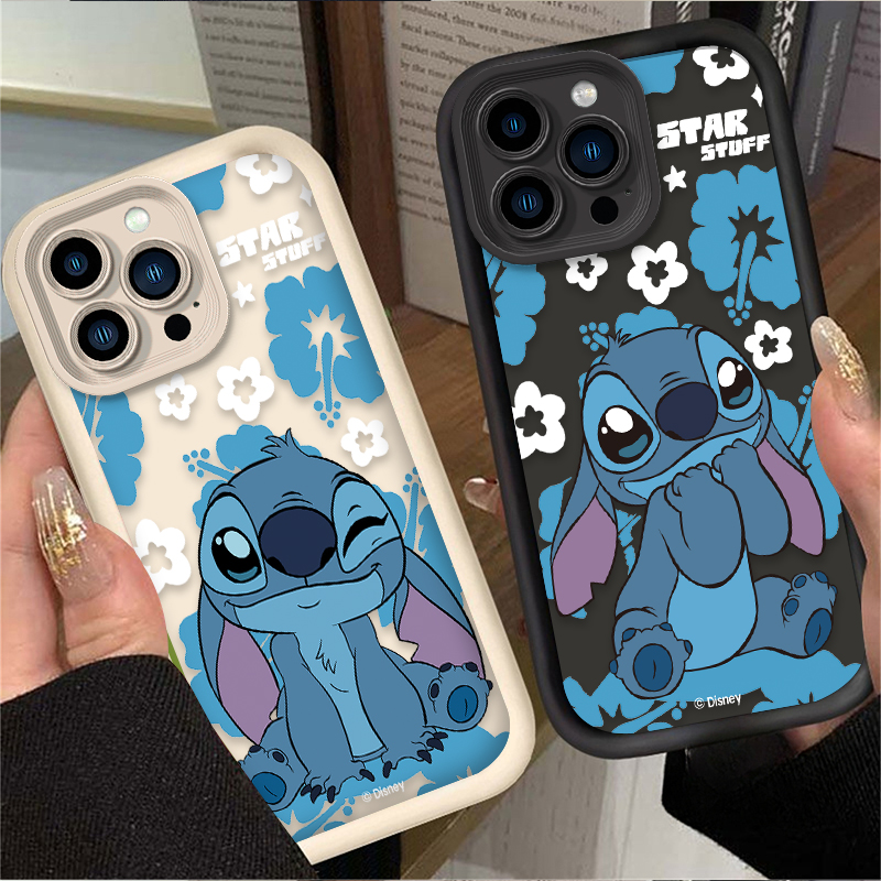 Phone Cases 13 - Kawaii Cartoon Stitch Phone Case for