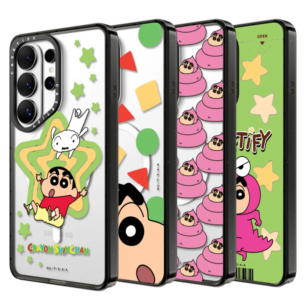 Phone Cases Protective - CASETiFY Crayon Shin-chan Cartoon Series Magnetic