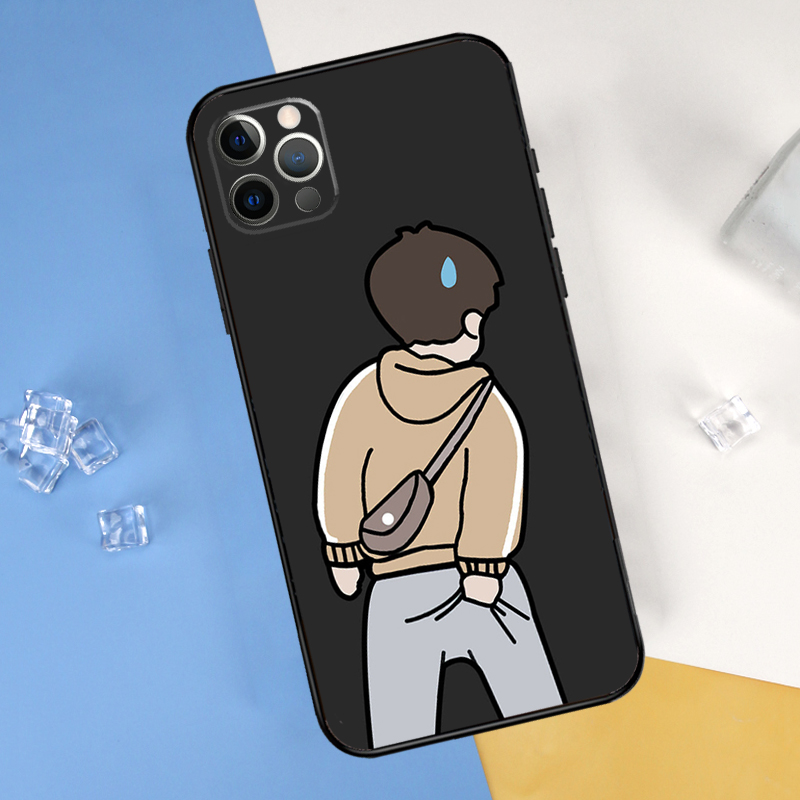 Cartoon Couple Love Boy Girl P - Phone Cases Xr Boys incelemesi ve fiyatı