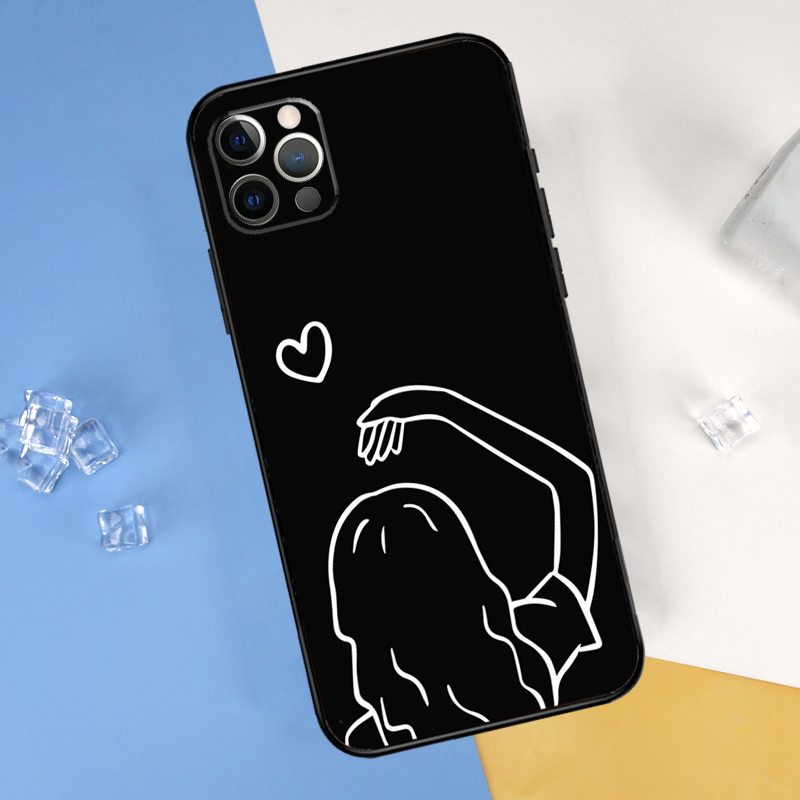 Cartoon Couple Love Boy Girl P - Phone Cases Xr Boys incelemesi ve fiyatı