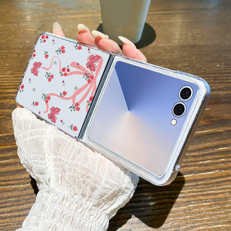 Cherry Bow Pattern Phone Case  - Phone Cases Z Fold 4 incelemesi ve fiyatı