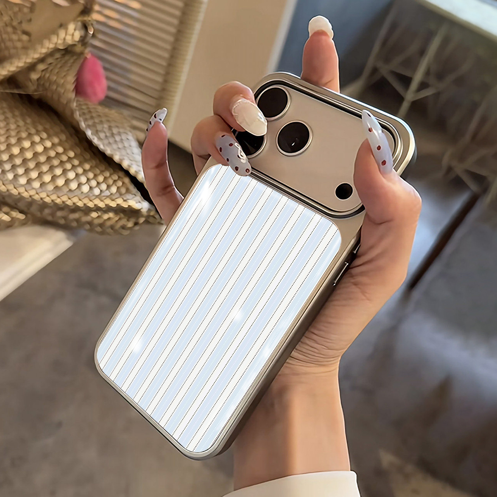 Simple Blue Stripes Drop Glue  - Phone Cases Drop Proof incelemesi ve fiyatı