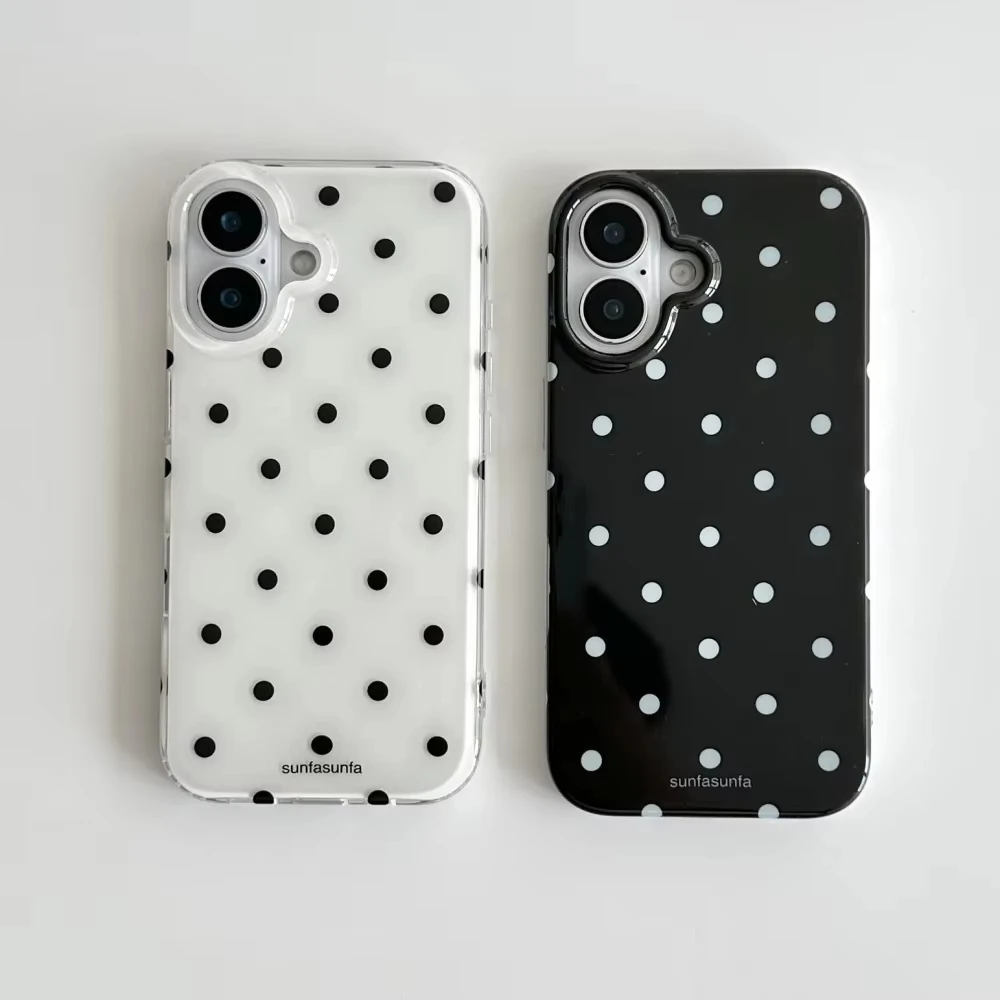 Minimalist Black and White Pol - Phone Cases Protective incelemesi ve fiyatı