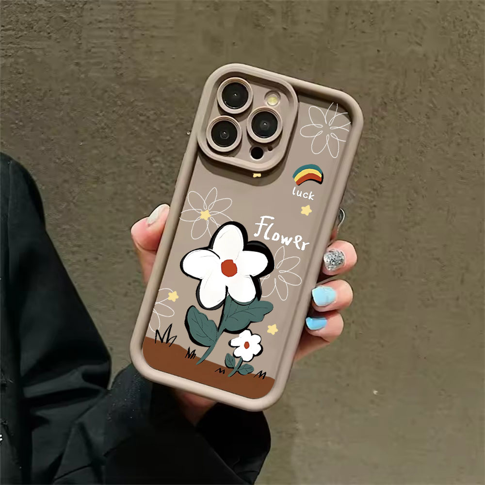 Lucky Cartoon Flower Soft TPU  - Phone Cases Drop Proof incelemesi ve fiyatı