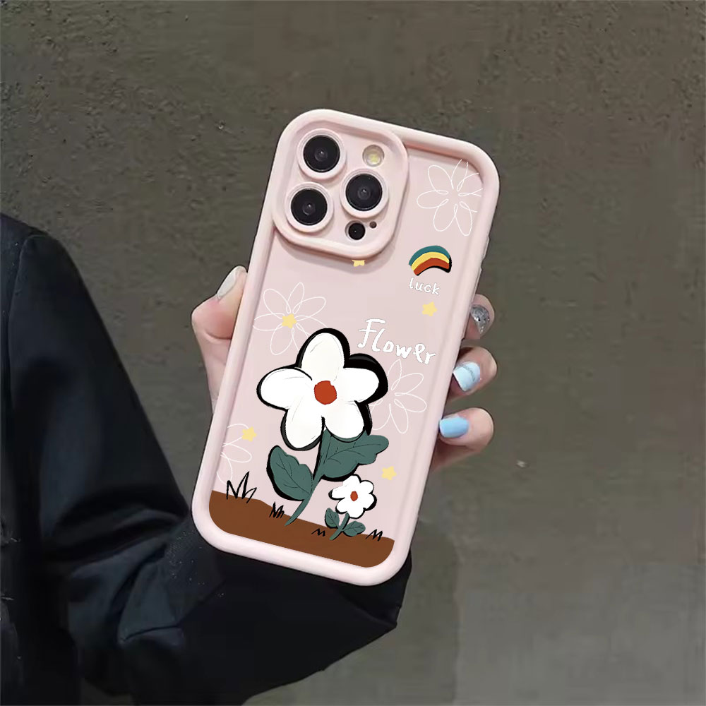 Lucky Cartoon Flower Soft TPU  - Phone Cases Drop Proof incelemesi ve fiyatı