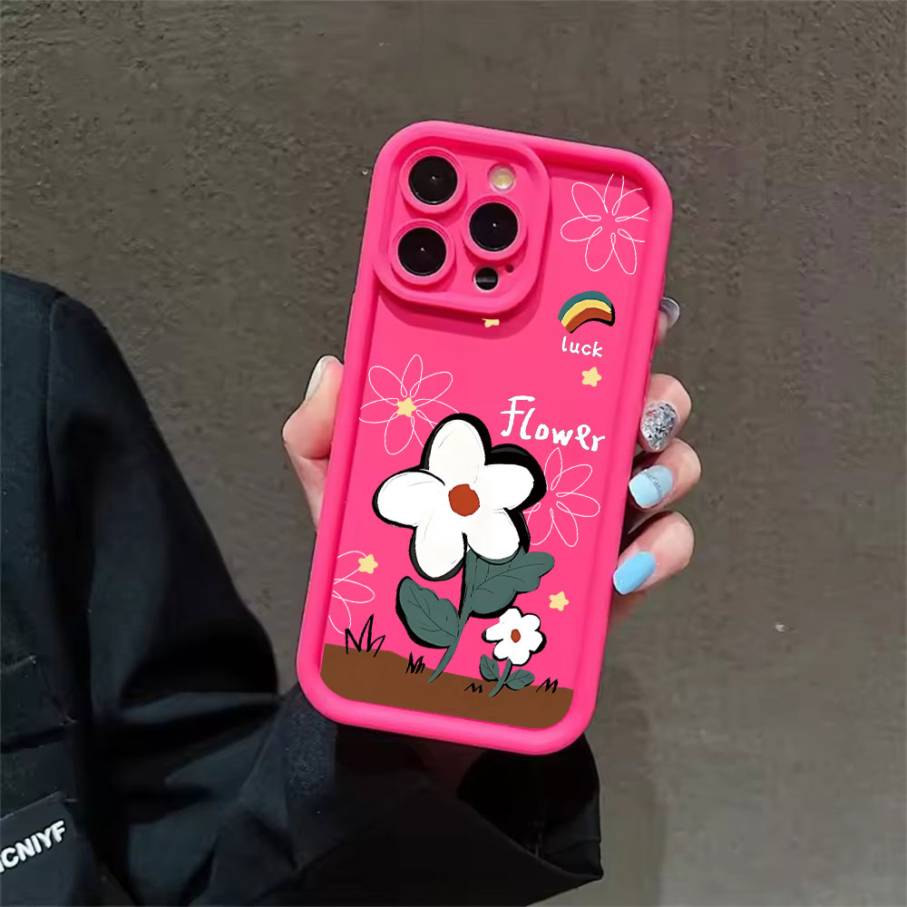 Lucky Cartoon Flower Soft TPU  - Phone Cases Drop Proof incelemesi ve fiyatı