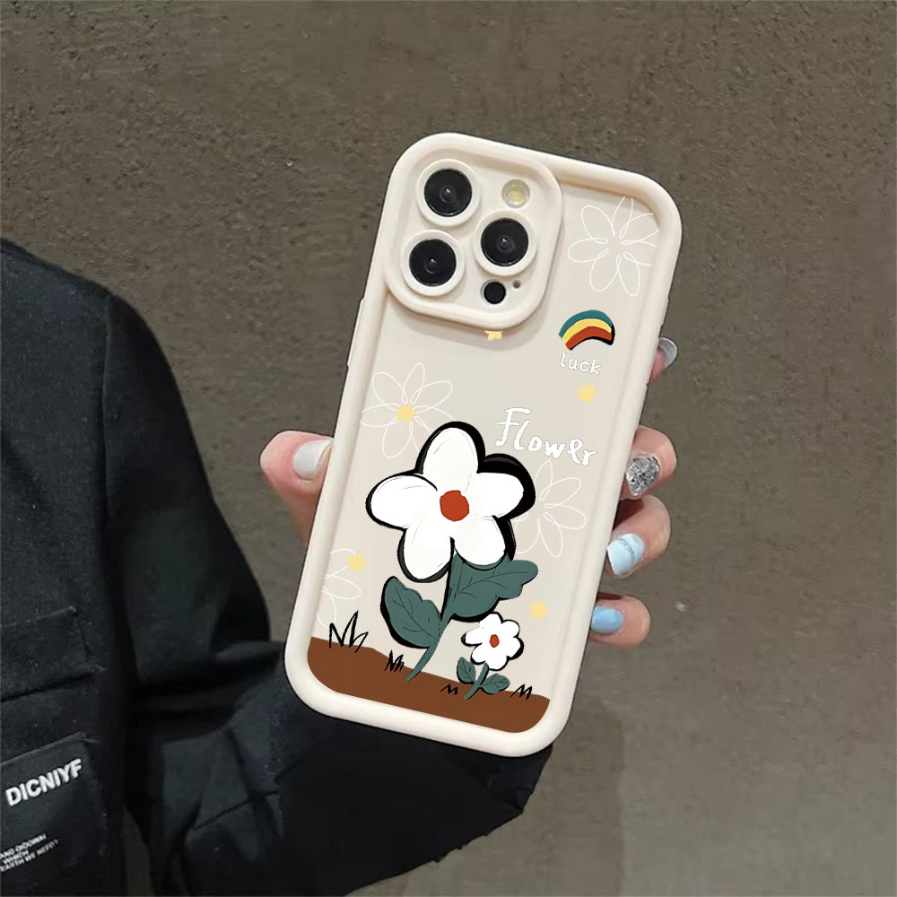 Lucky Cartoon Flower Soft TPU  - Phone Cases Drop Proof incelemesi ve fiyatı