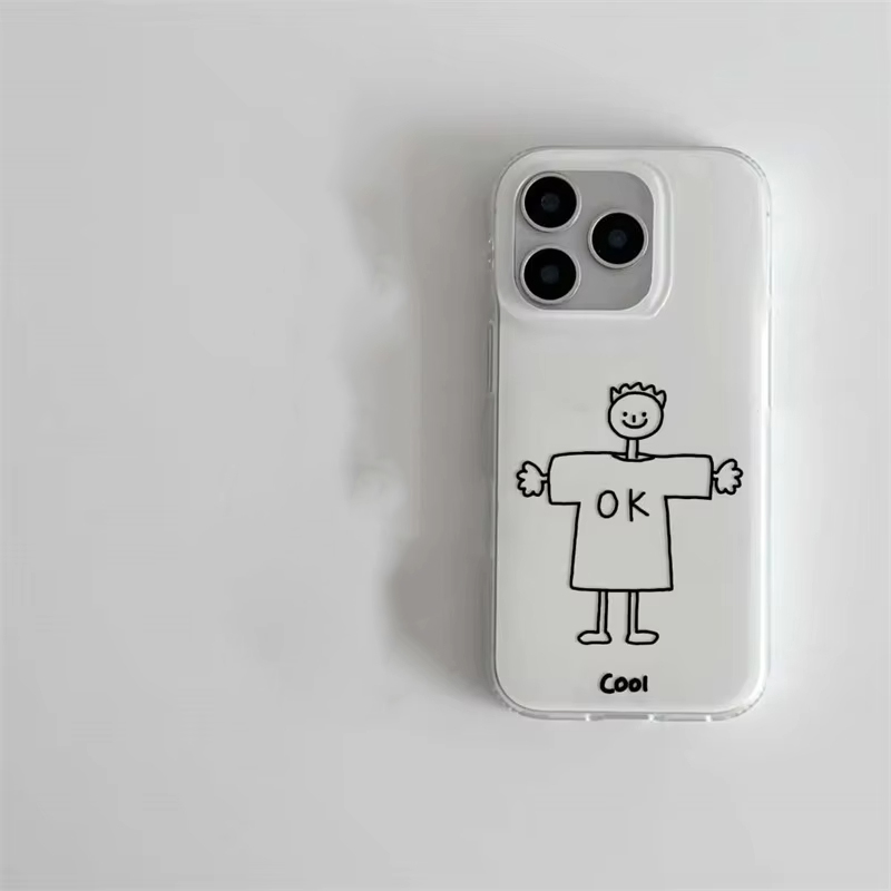 Cartoon Simple Drawing Boy and - Phone Cases For Girls incelemesi ve fiyatı