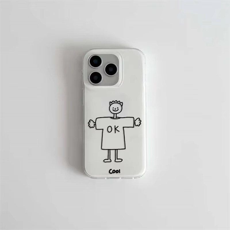 Cartoon Simple Drawing Boy and - Phone Cases For Girls incelemesi ve fiyatı