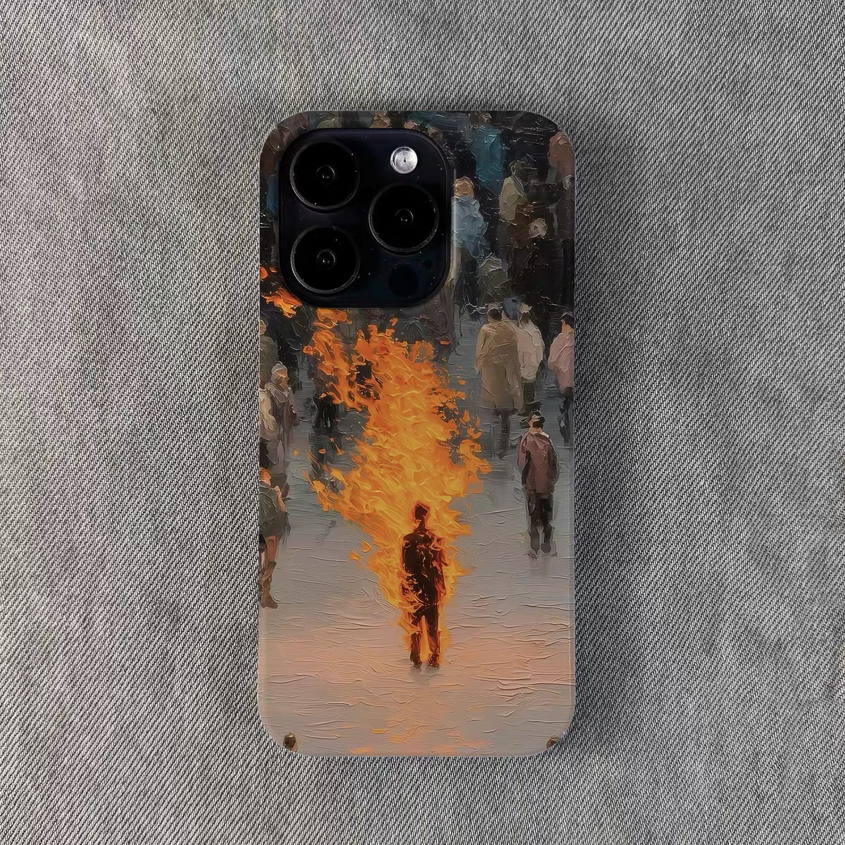 Ins Korean Red Flame Boy Phone - Phone Cases Xr Boys incelemesi ve fiyatı