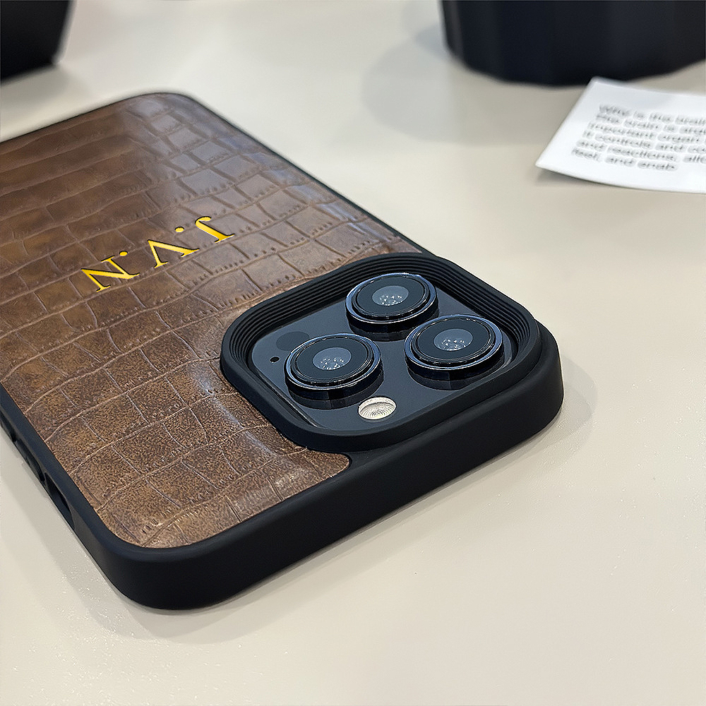 Luxury Crocodile Leather Perso - Phone Cases Personalised incelemesi ve fiyatı