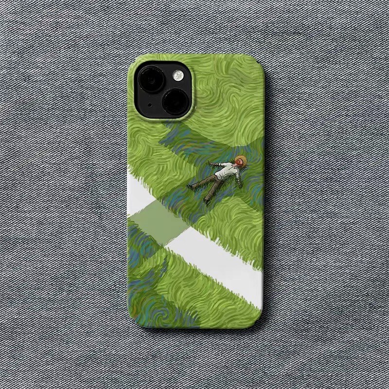 Green Lawn Resting Boy Phone C - Phone Cases Xr Boys incelemesi ve fiyatı