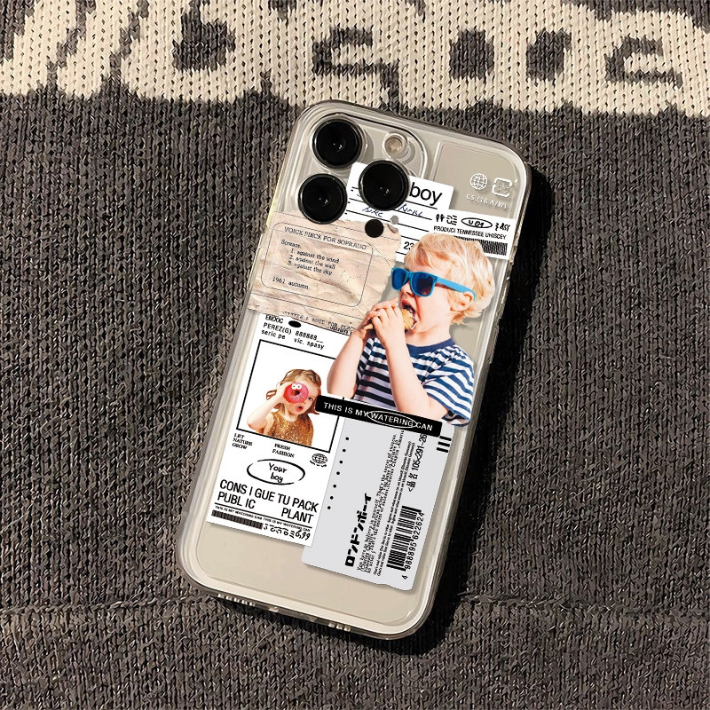 Fashion Blonde Little Boy Phon - Phone Cases Xr Boys incelemesi ve fiyatı