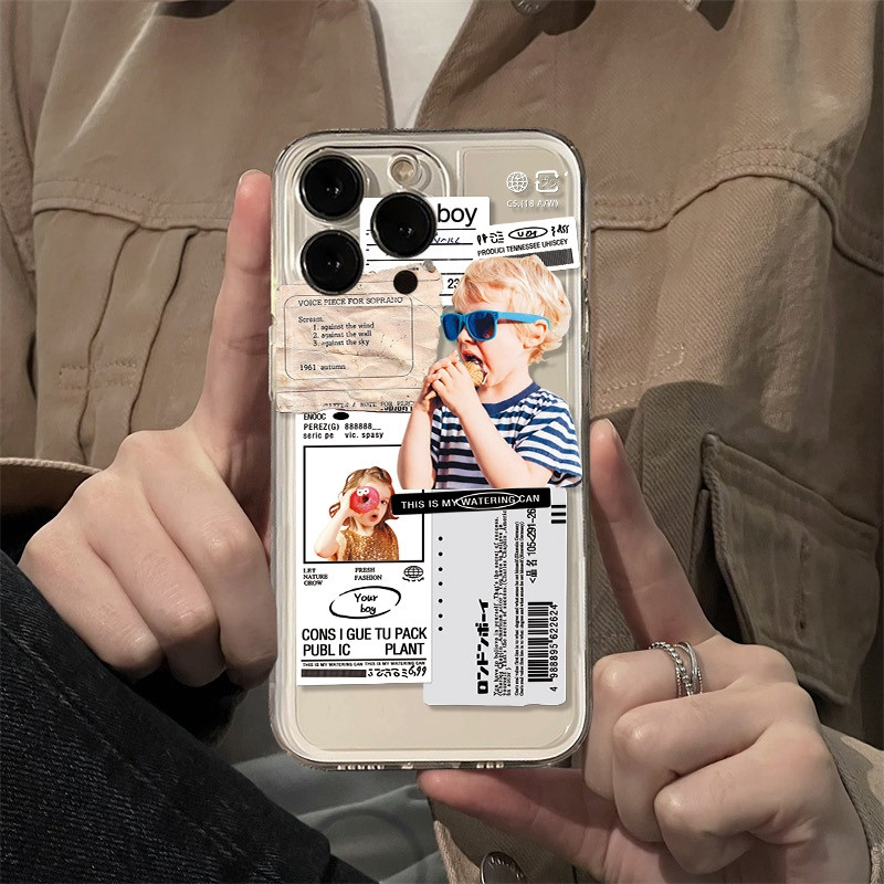 Fashion Blonde Little Boy Phon - Phone Cases Xr Boys incelemesi ve fiyatı