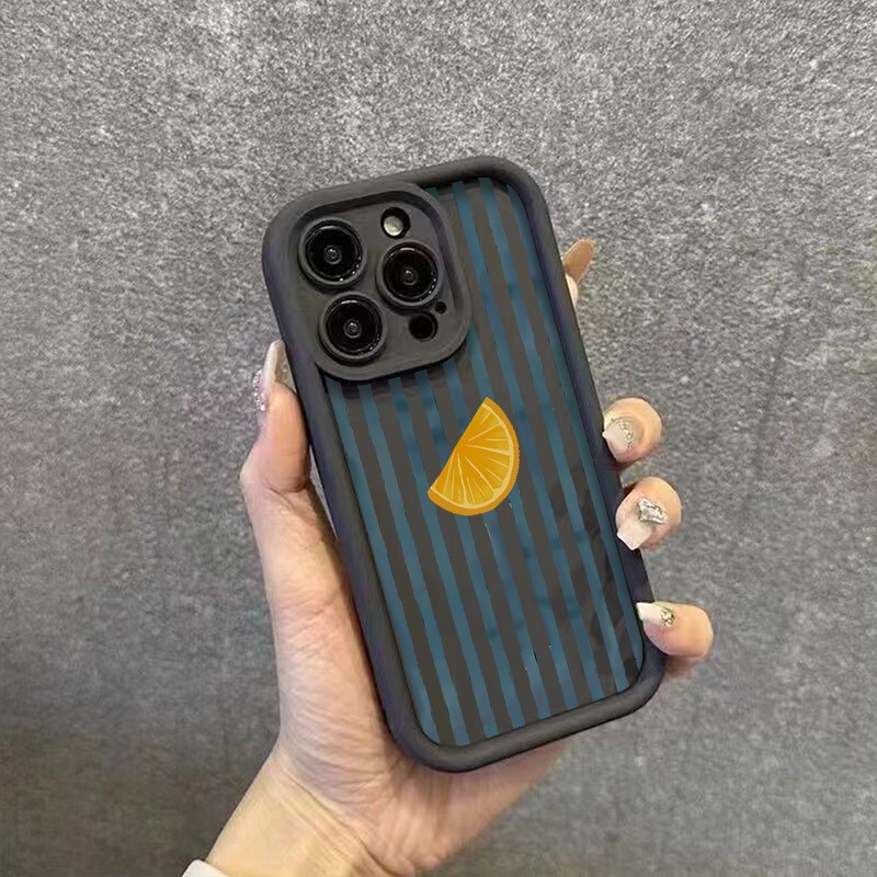 Striped Lemon Slice Pattern Ph - Phone Cases 13 incelemesi ve fiyatı