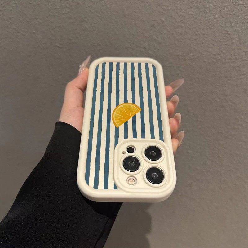 Striped Lemon Slice Pattern Ph - Phone Cases 13 incelemesi ve fiyatı