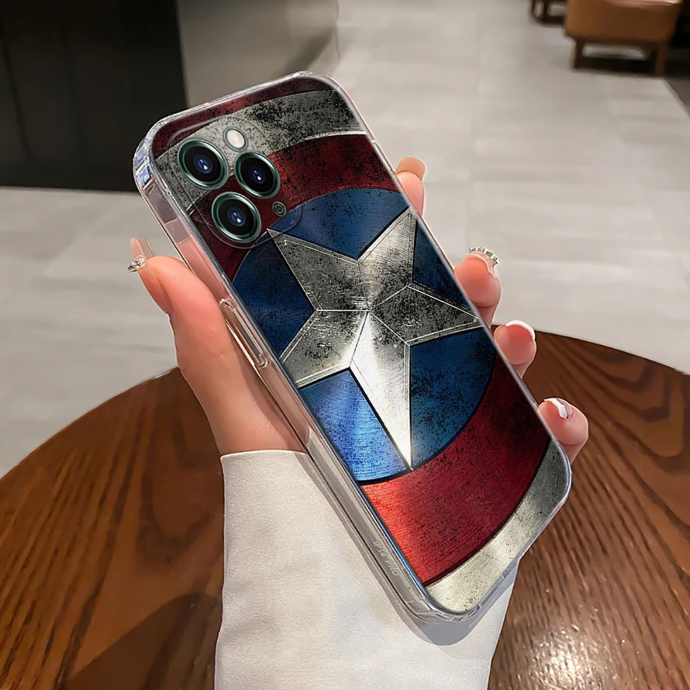 Marvel Cap USA Ironman Hulk Tr - Phone Cases For Iphone 13 incelemesi ve fiyatı