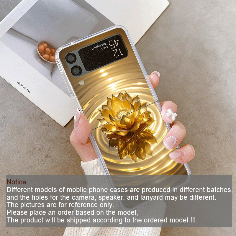 Creative Golden Lotus Flower P - Phone Cases Z Fold 4 incelemesi ve fiyatı
