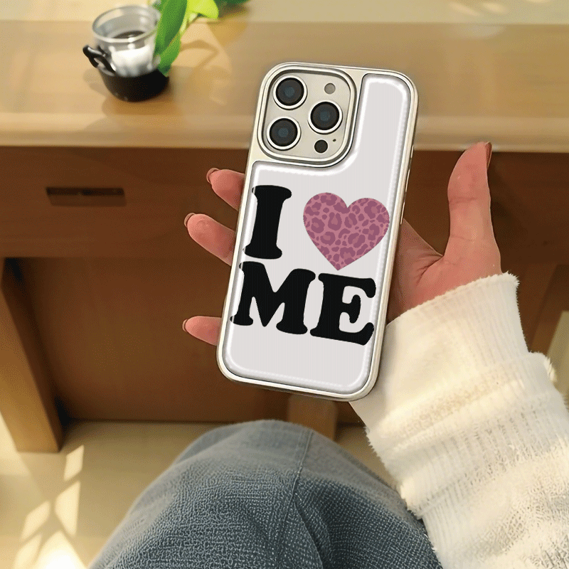 ‘I love myself’Letter Design E - Phone Cases Drop Proof incelemesi ve fiyatı