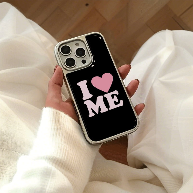 ‘I love myself’Letter Design E - Phone Cases Drop Proof incelemesi ve fiyatı