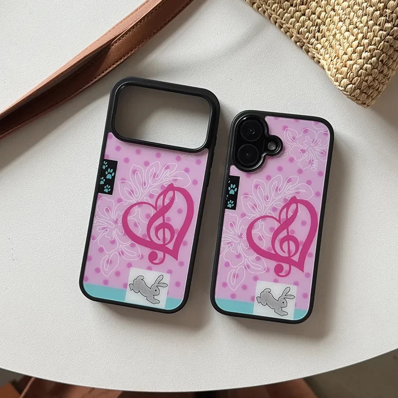 Fashion Cute Girl Pink Rabbit  - Phone Cases Girls incelemesi ve fiyatı
