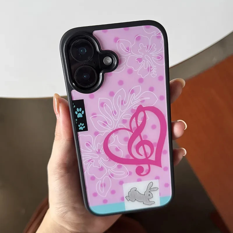 Fashion Cute Girl Pink Rabbit  - Phone Cases Girls incelemesi ve fiyatı