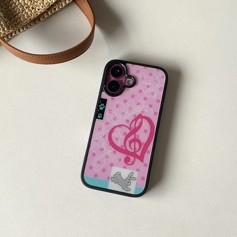 Fashion Cute Girl Pink Rabbit  - Phone Cases Girls incelemesi ve fiyatı