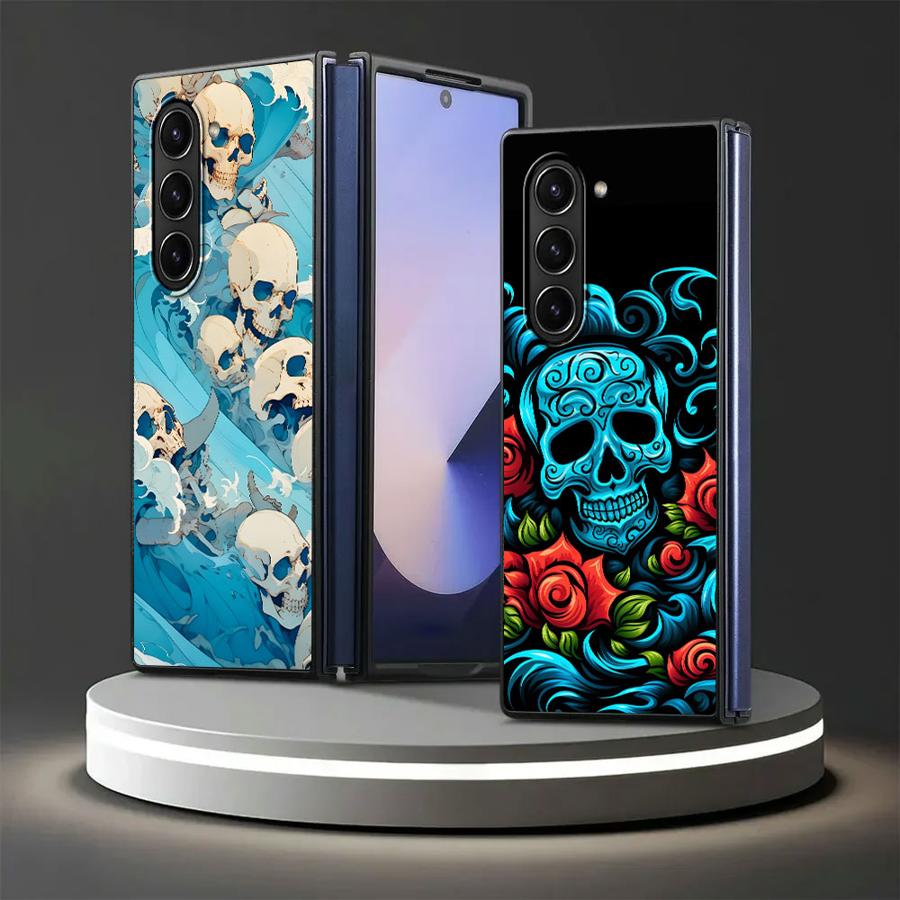 Skull Art Case for Samsung Gal - Phone Cases Z Fold 4 incelemesi ve fiyatı