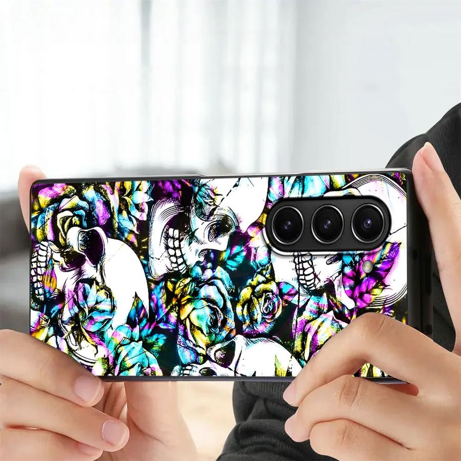 Skull Art Case for Samsung Gal - Phone Cases Z Fold 4 incelemesi ve fiyatı