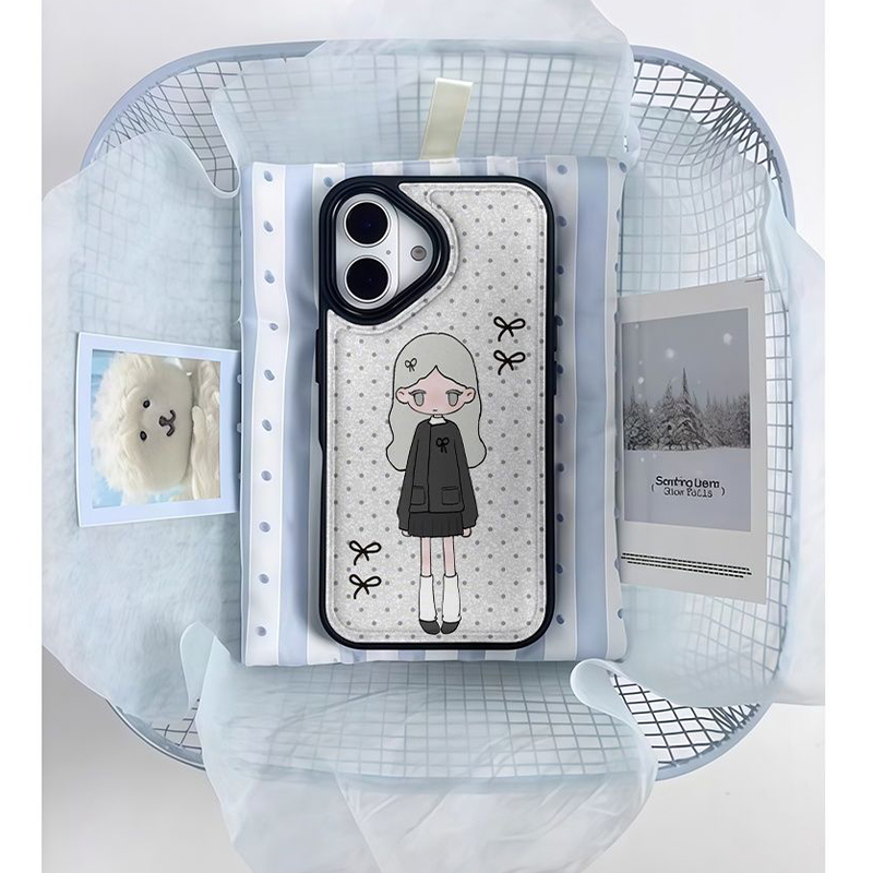 INS Sweet Little Girl Polka Do - Phone Cases For Girls incelemesi ve fiyatı