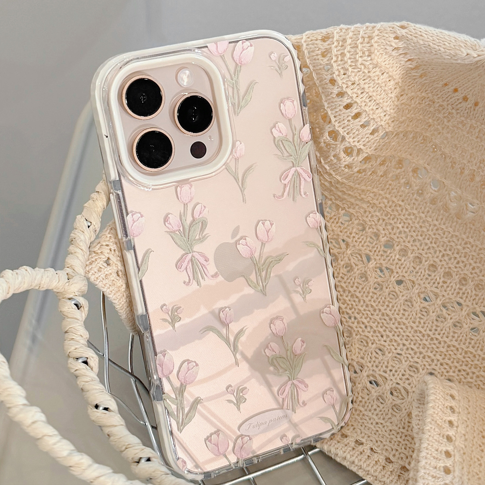 Korean Full Screen Pink Tulip  - Phone Cases Protective incelemesi ve fiyatı