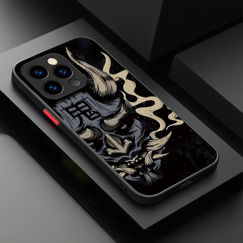 Samurai Hannya Mask Ghost Prin - Phone Cases Protective incelemesi ve fiyatı