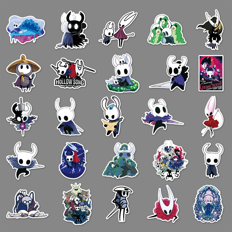 Hollow Knight 50pcs stickers c - Phone Cases Personalised incelemesi ve fiyatı
