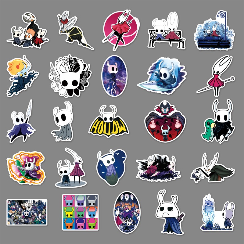 Hollow Knight 50pcs stickers c - Phone Cases Personalised incelemesi ve fiyatı