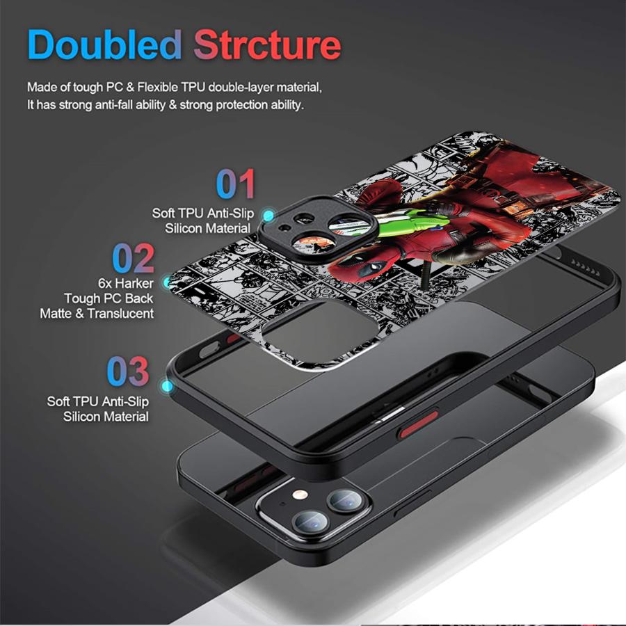 Marvel Funny Deadpool Case for - Phone Cases For Iphone 13 incelemesi ve fiyatı