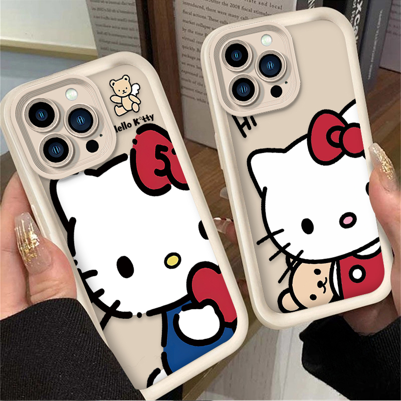 Cute Cartoon Hello Kitty Phone - Phone Cases Protective incelemesi ve fiyatı