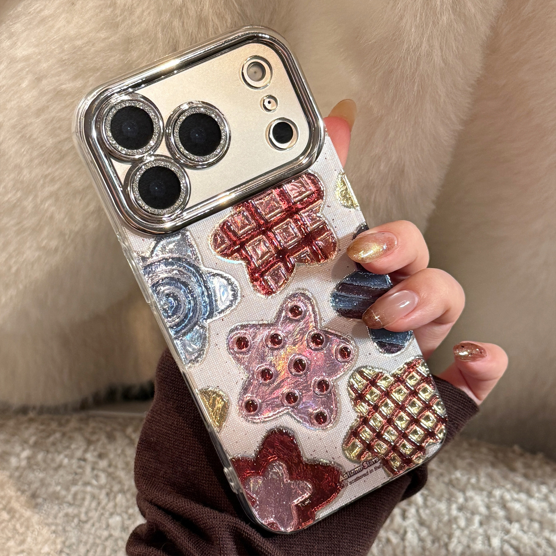 Korean Colorful Stars Glitter  - Phone Cases Protective incelemesi ve fiyatı