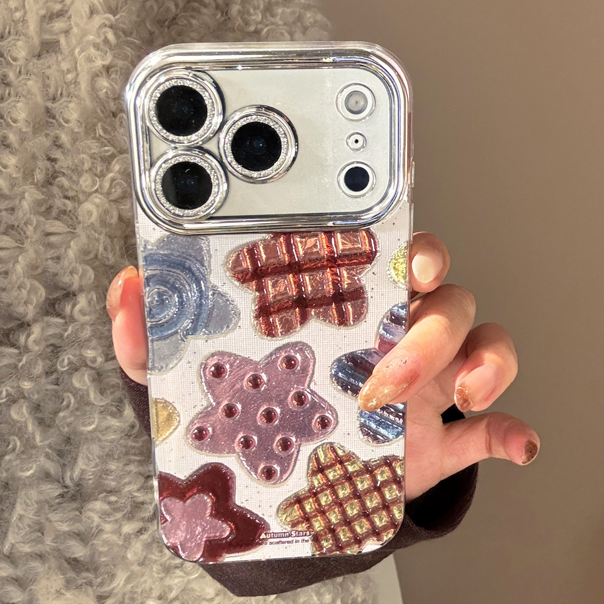 Korean Colorful Stars Glitter  - Phone Cases Protective incelemesi ve fiyatı