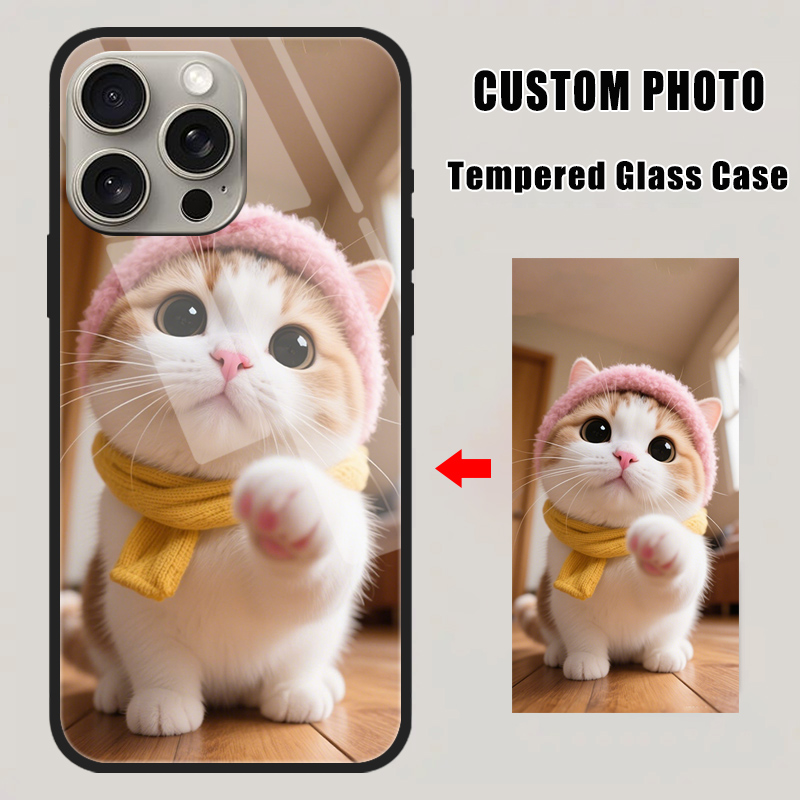 Custom Tempered Glass Case for - Phone Cases Personalised incelemesi ve fiyatı
