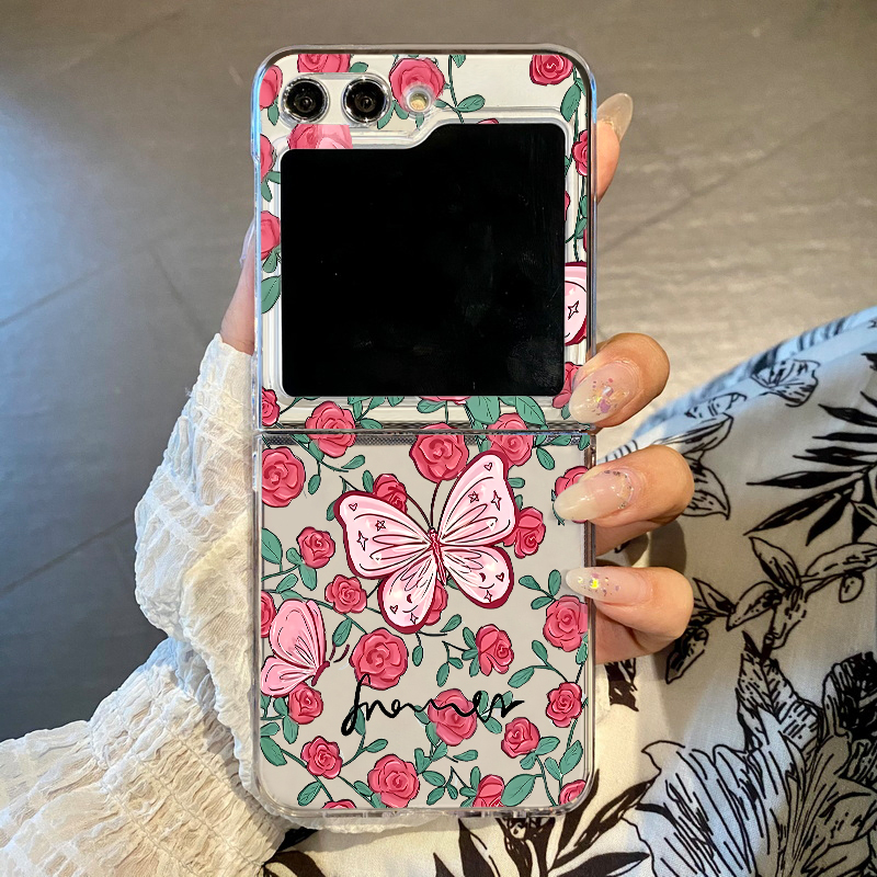 Pink Flowers Pattern Phone Cas - Phone Cases Z Fold 4 incelemesi ve fiyatı