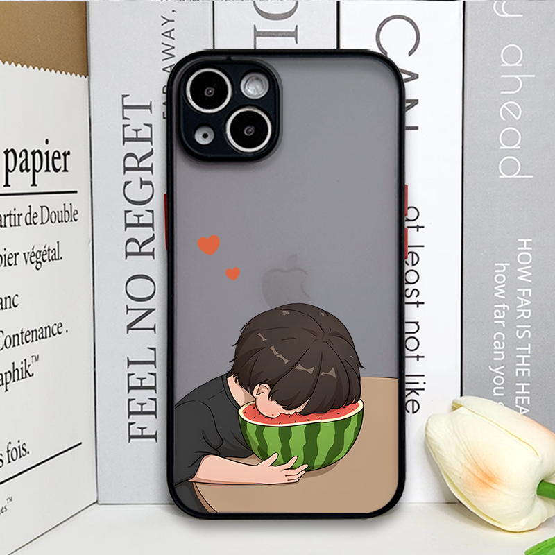 Creative Cartoon Boy Girl Pair - Phone Cases For Girls incelemesi ve fiyatı