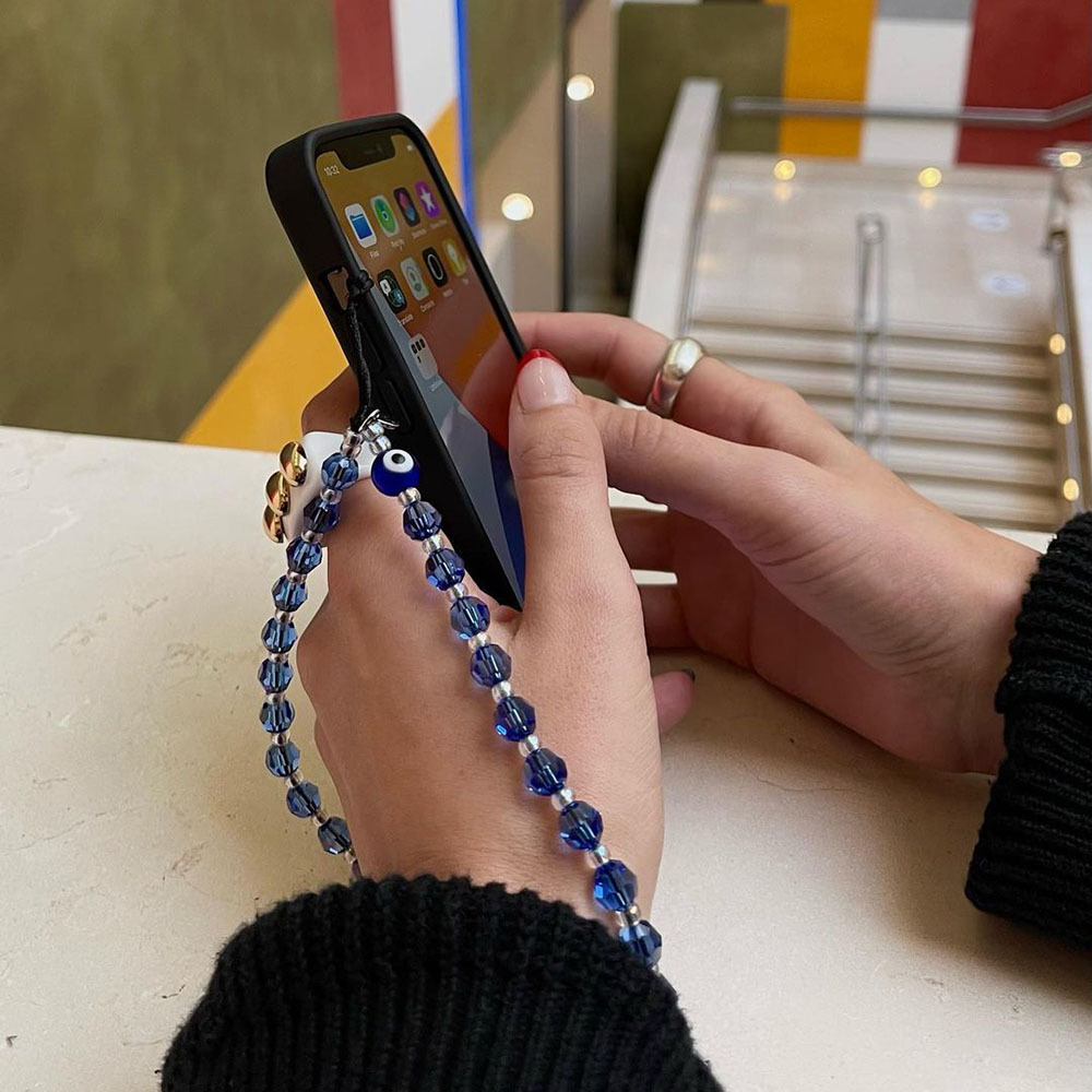 Crystal Beaded Phone Charm jew - Phone Cases On Sale incelemesi ve fiyatı