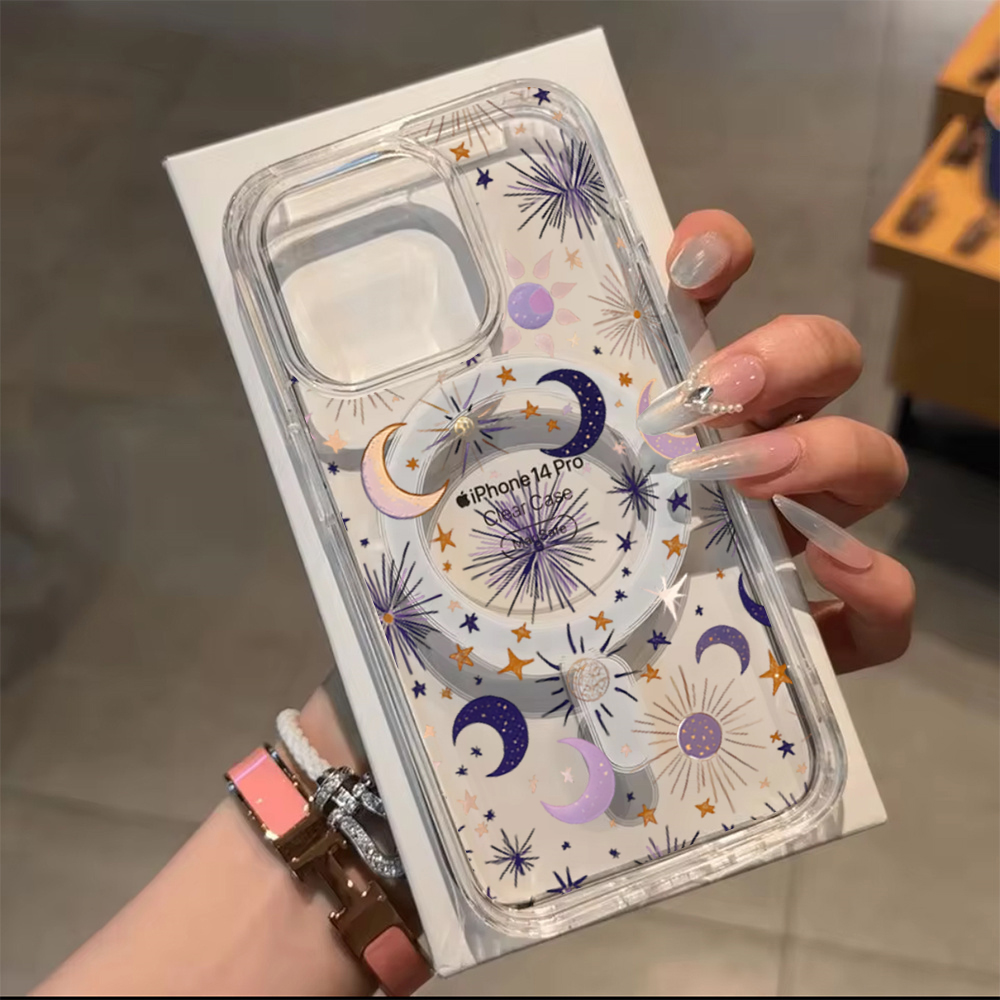 Romantic Sun Moon Stars Phone  - Phone Cases For Iphone 13 incelemesi ve fiyatı