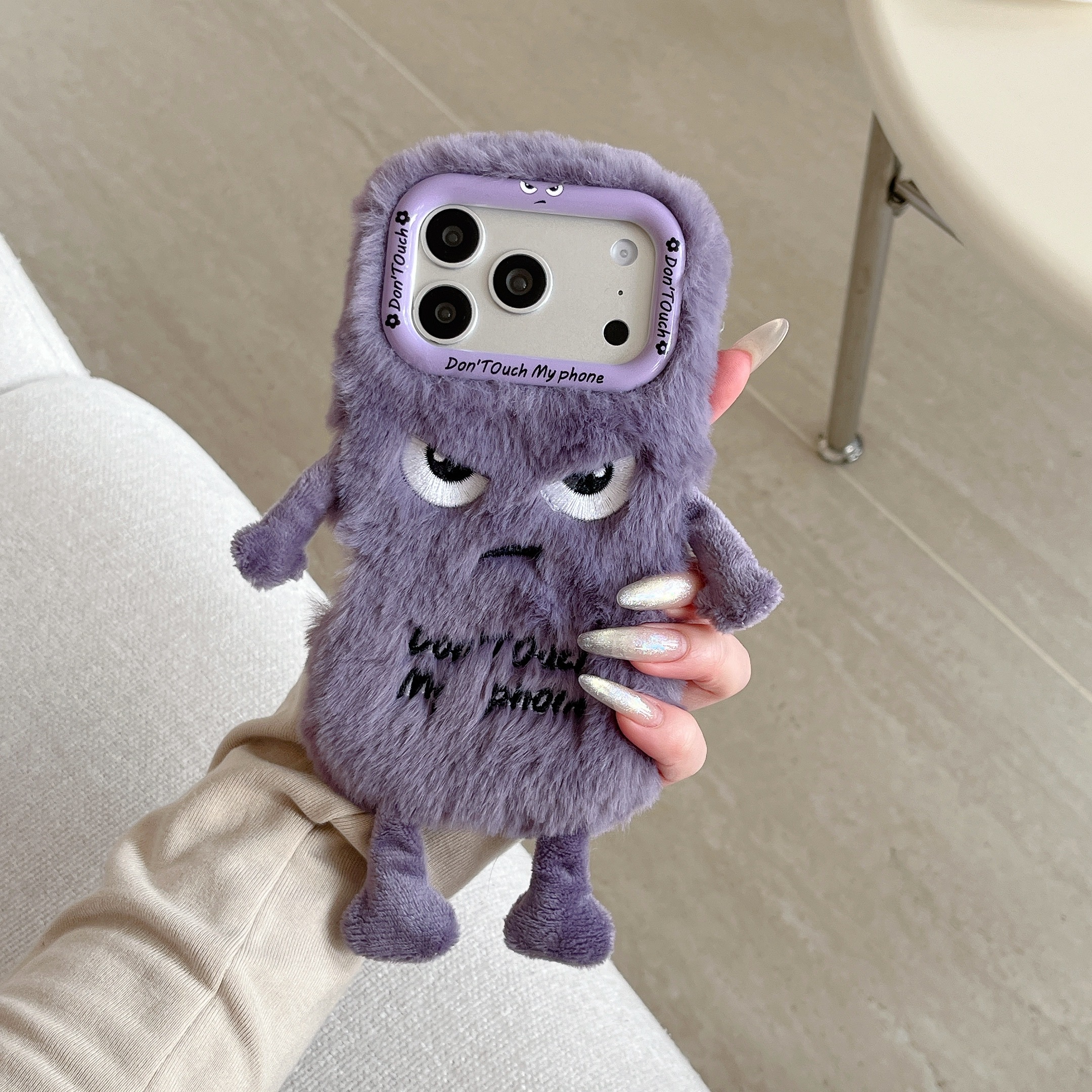 Cute Plush Phone Case with Qui - Phone Cases For Iphone 13 incelemesi ve fiyatı
