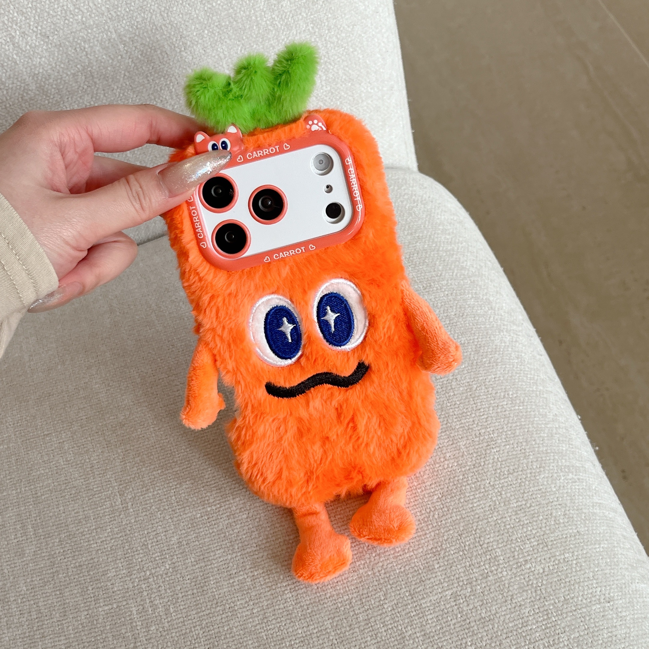 Cute Plush Phone Case with Qui - Phone Cases For Iphone 13 incelemesi ve fiyatı