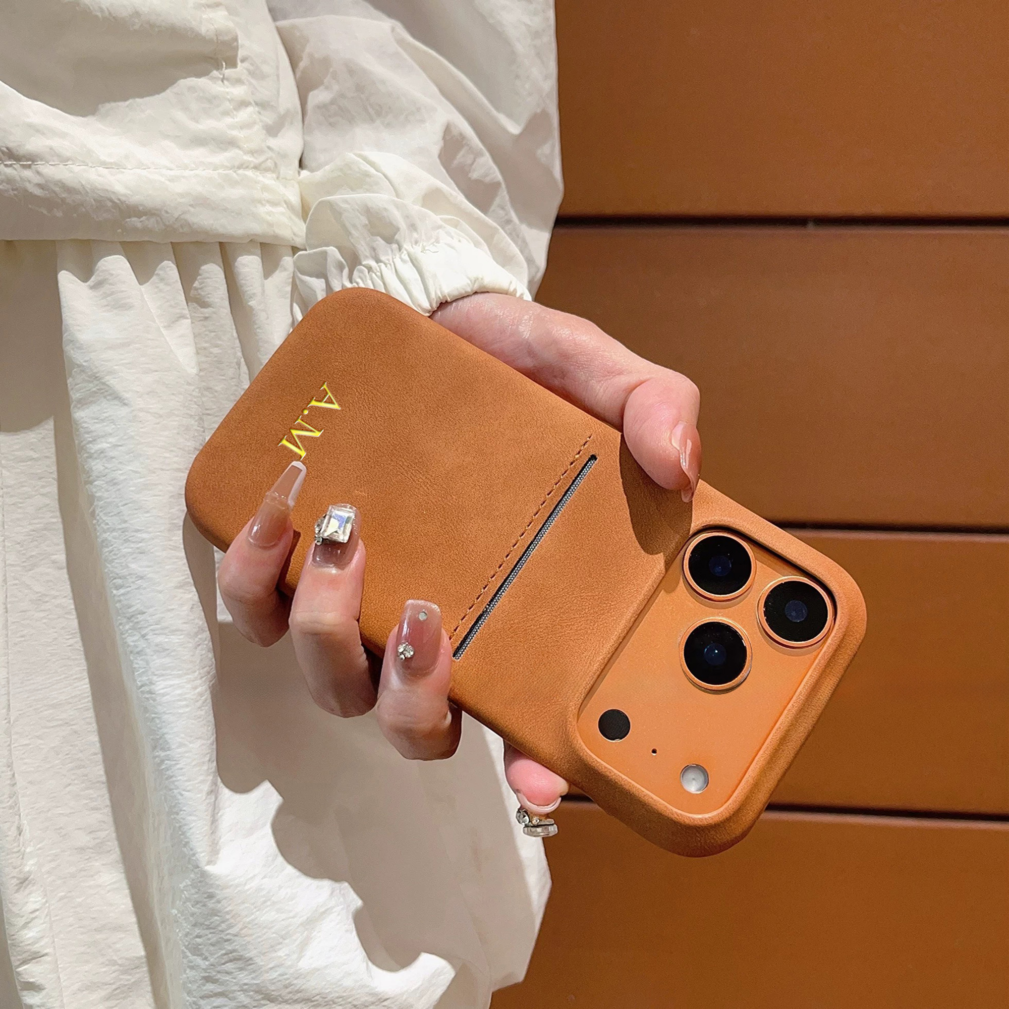 Personalized Vintage Faux Leat - Phone Cases Personalised incelemesi ve fiyatı