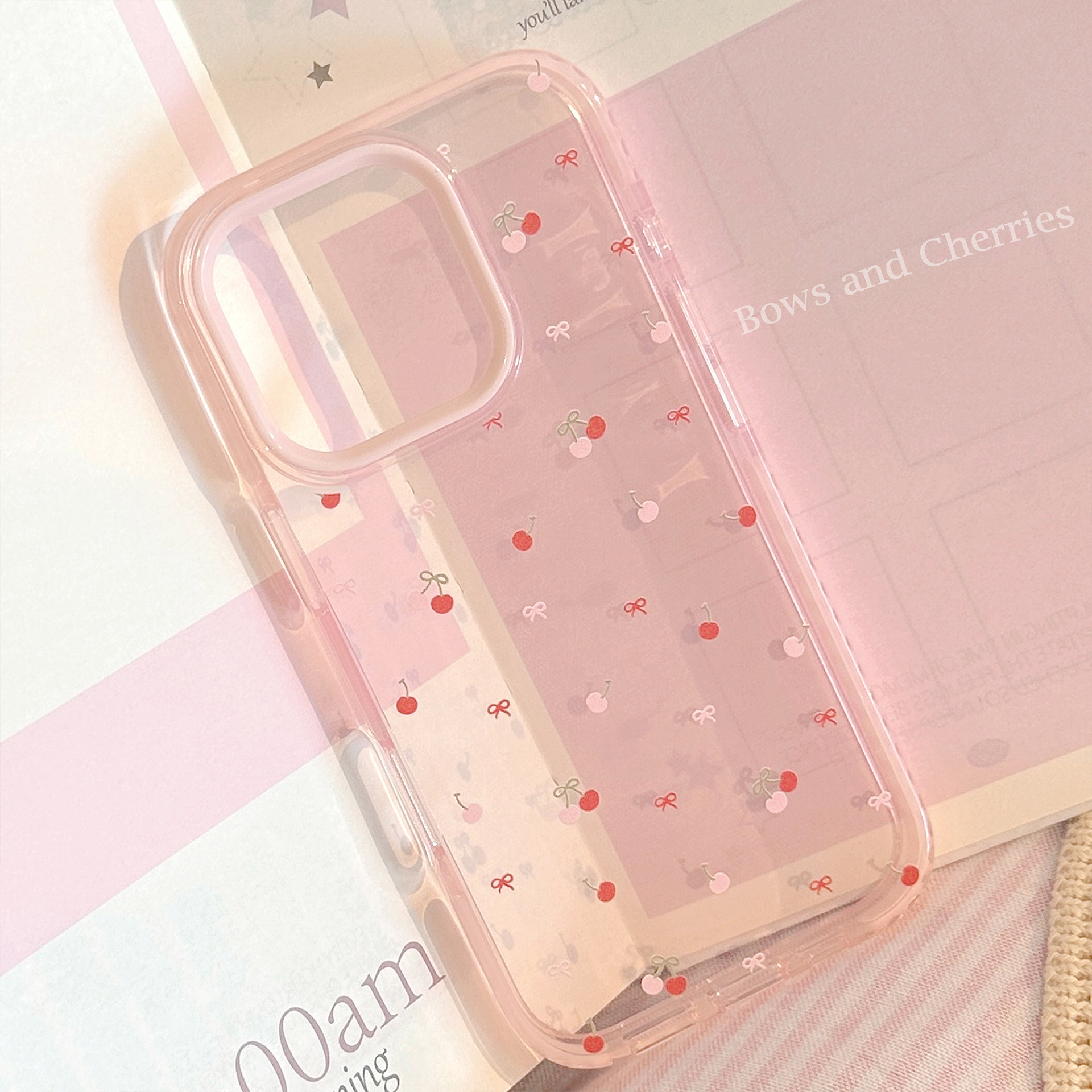 Korean Full Screen Cherry Bowk - Phone Cases Protective incelemesi ve fiyatı