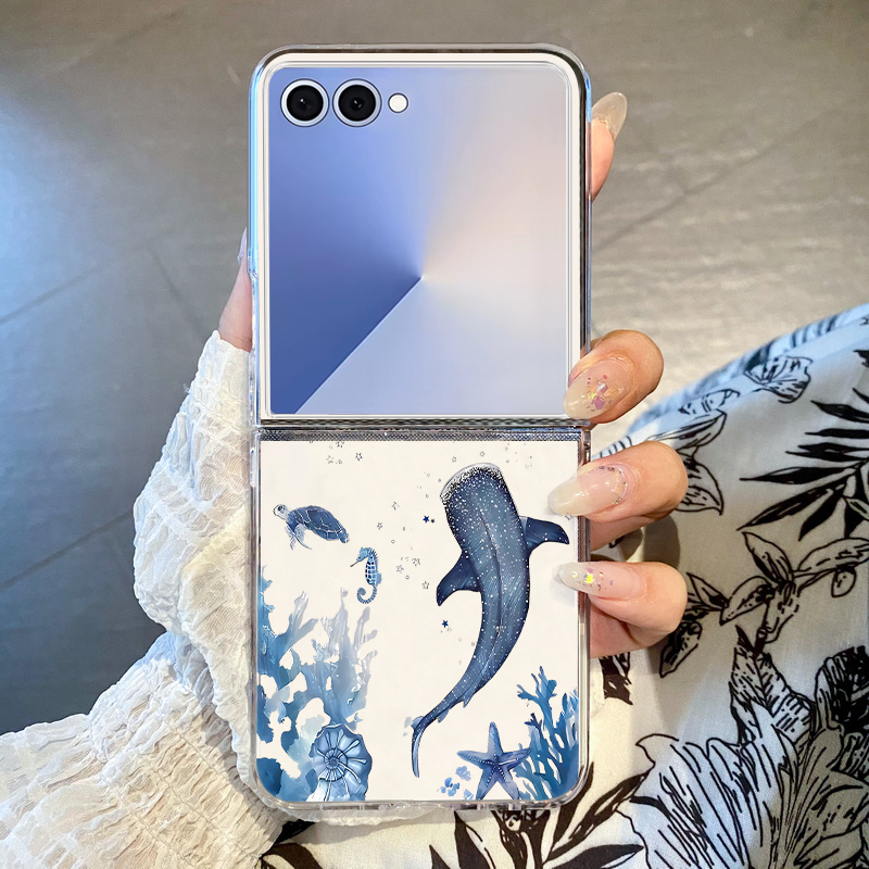 Whale Pattern Phone Case For S - Phone Cases Z Fold 4 incelemesi ve fiyatı